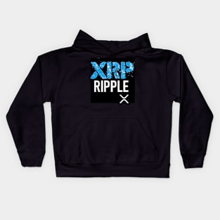 Ripple XRP (Front & Back Designs) Kids Hoodie